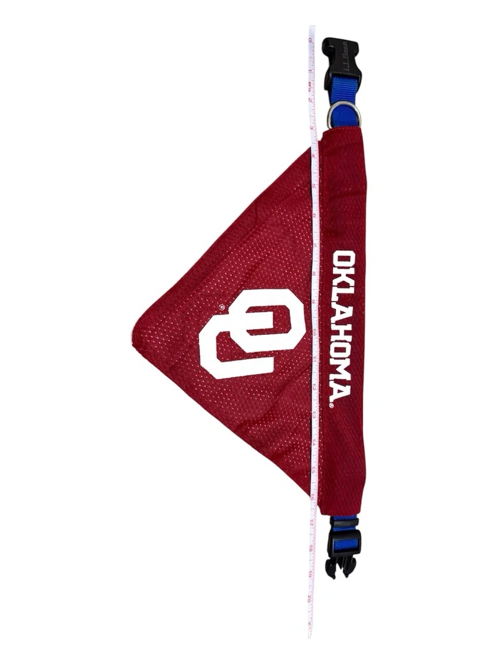Pets First Oklahoma Sooners Reversible Pet Bandana + L.L. Bean Collar Included